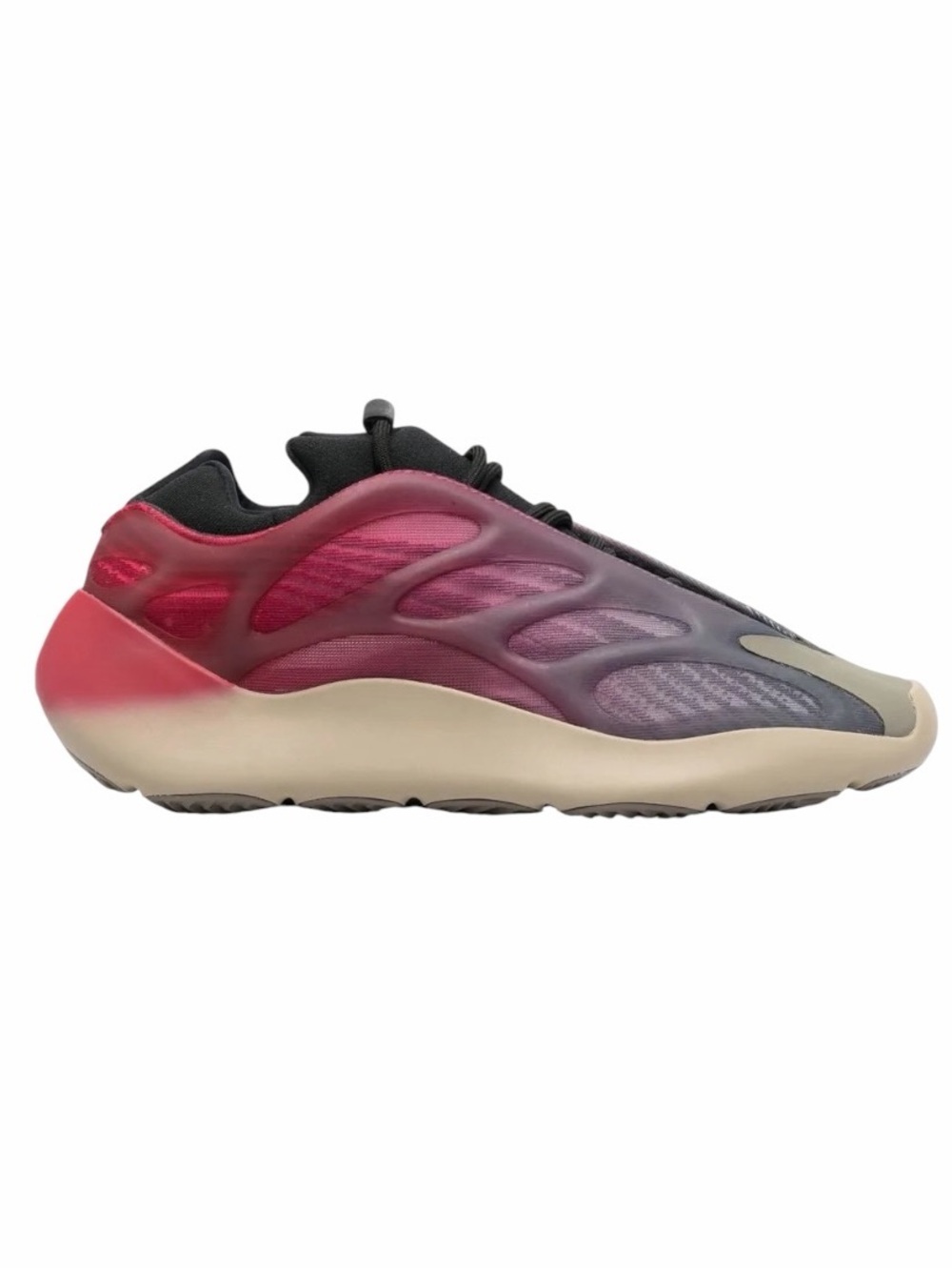 adidas Yeezy 700 V3 Fade Carbon Sneakers Mens 8 / Womens 9